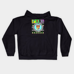 punk sid soup art Kids Hoodie